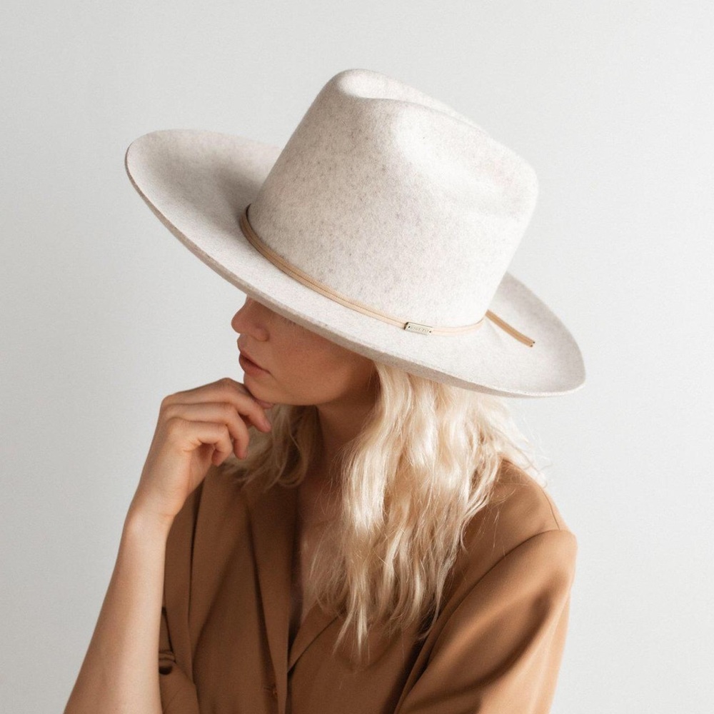 Gigi Pip EZRA WESTERN HAT - MIX GREY